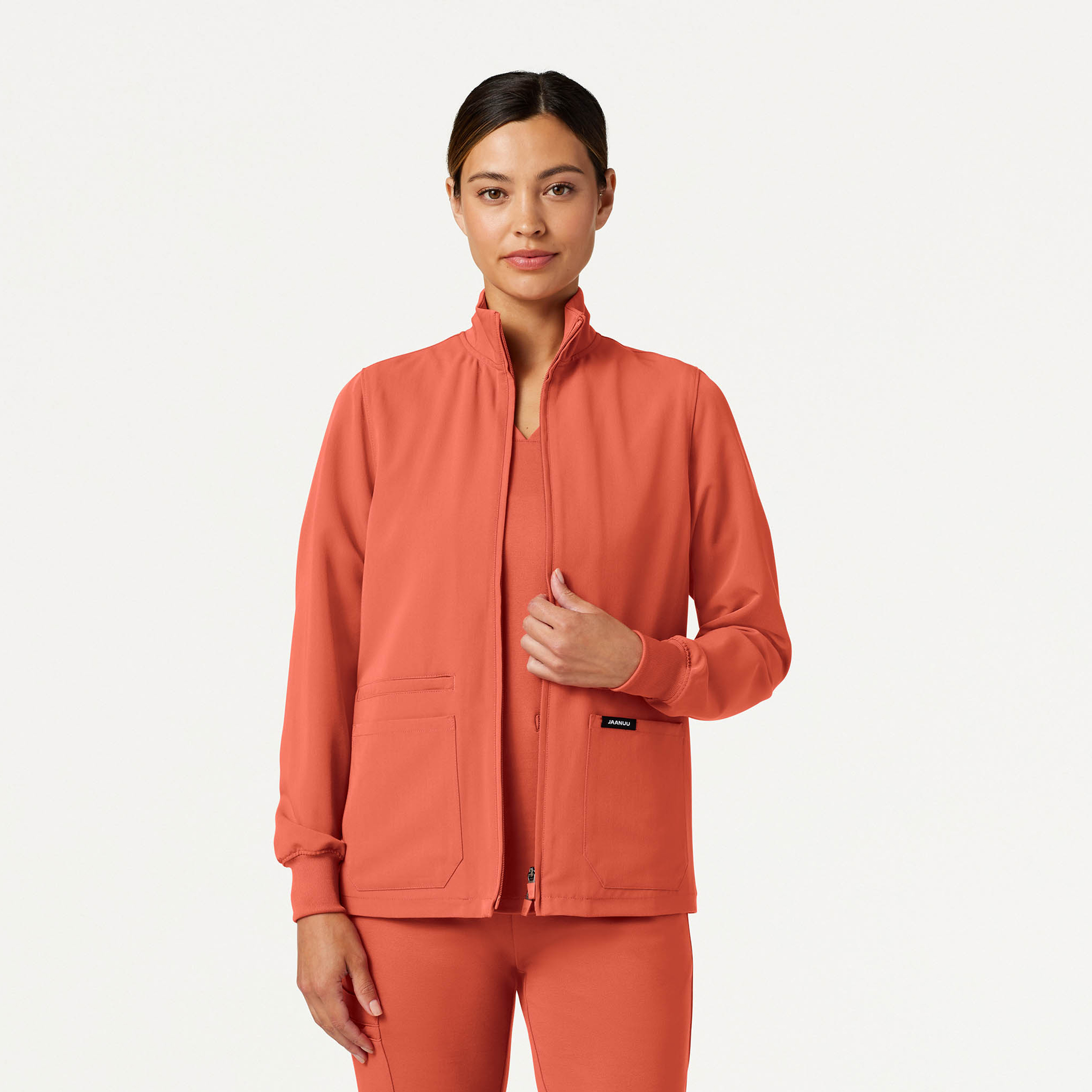 Orange scrub sale jacket