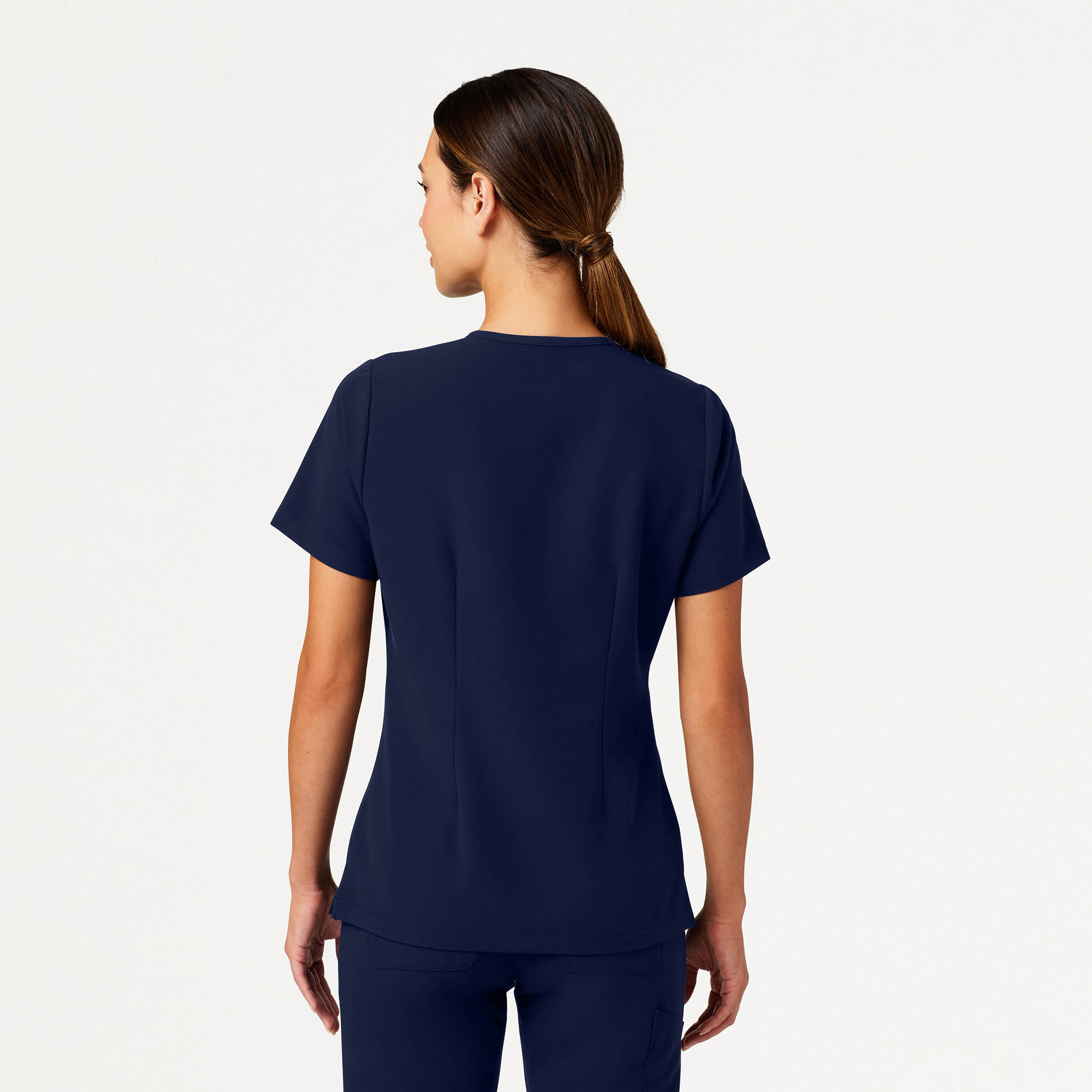 The Alex Vest Scrub Set Midnight Navy Jaanuu