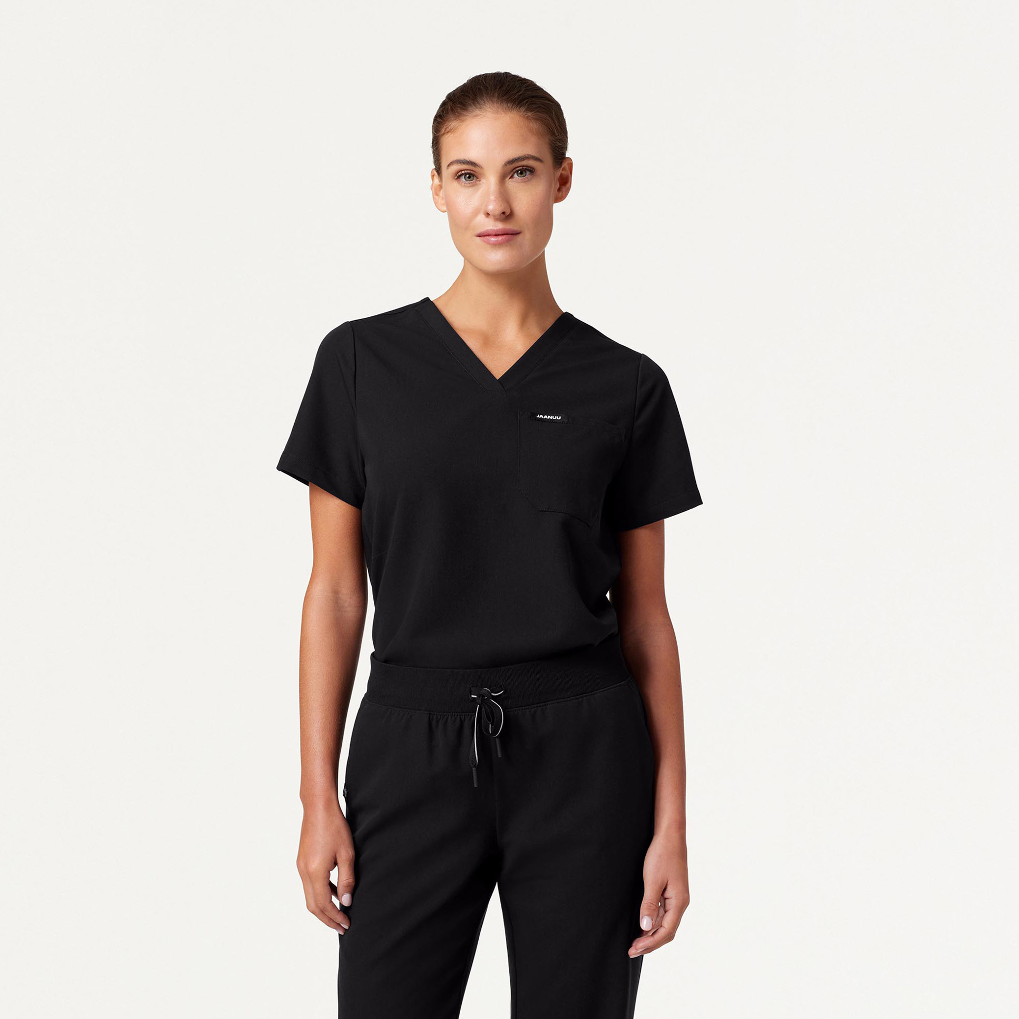 The Ava Essential Scrub Set Mauve Jaanuu