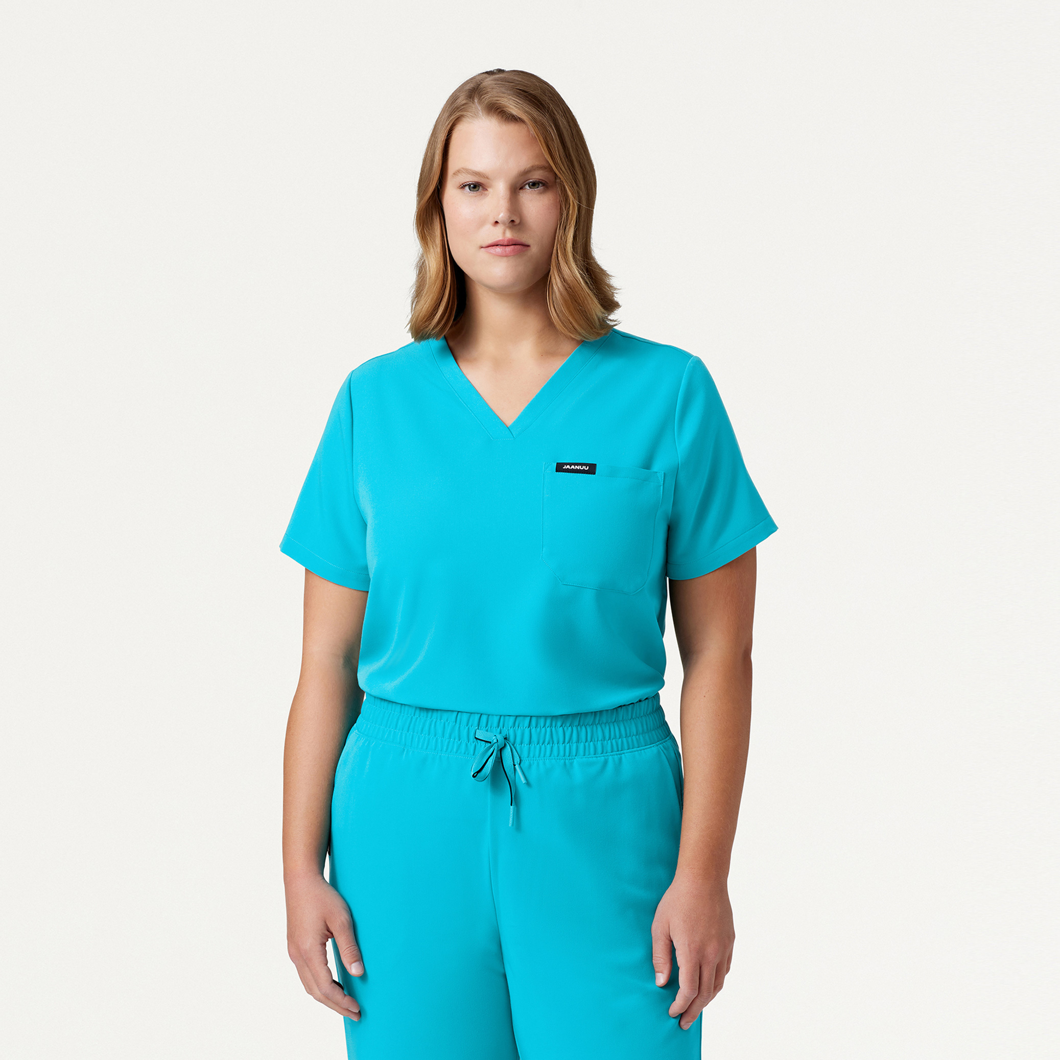 The Emma Essential Scrub Set Midnight Navy Jaanuu