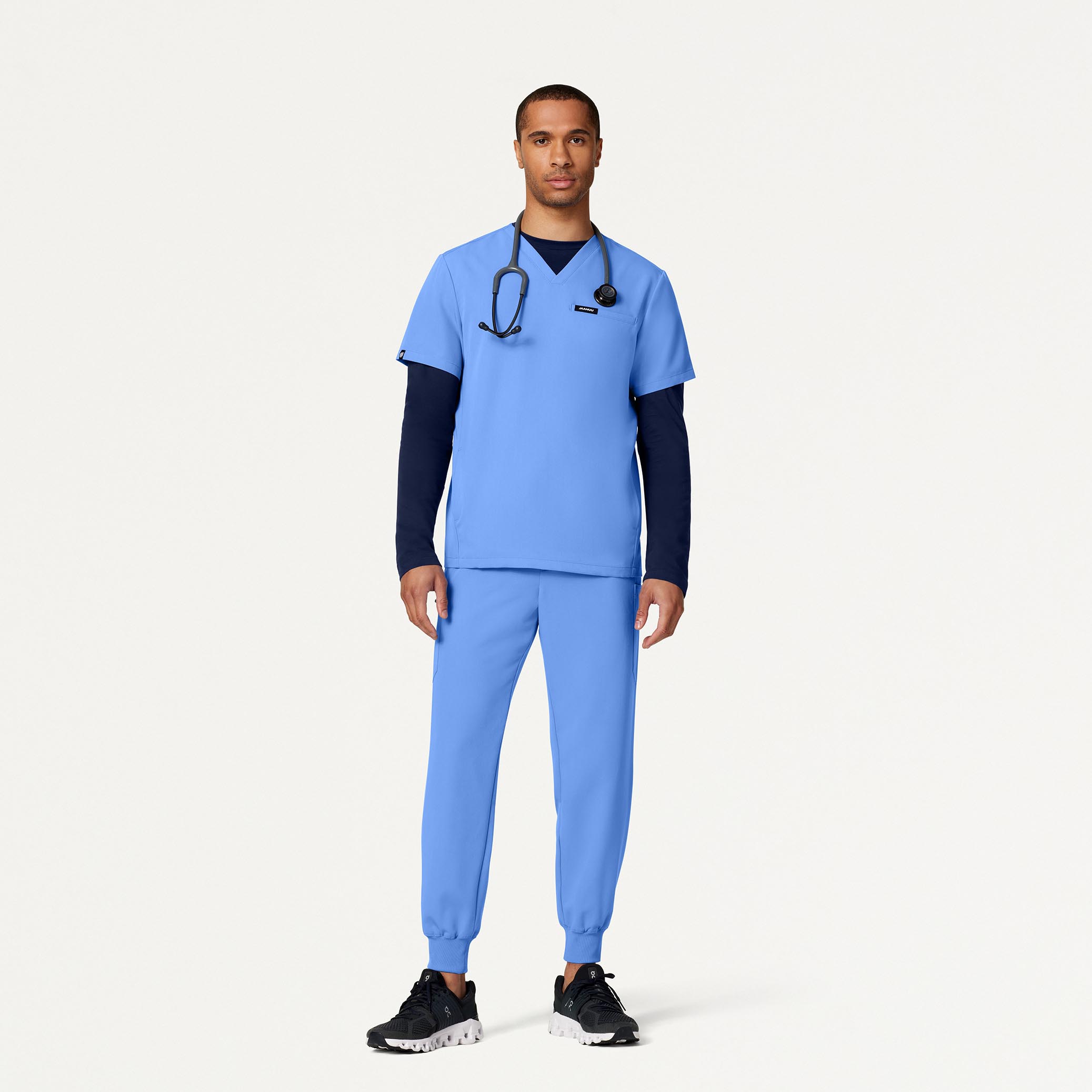 The Geiger Underscrub Set Royal Blue Jaanuu