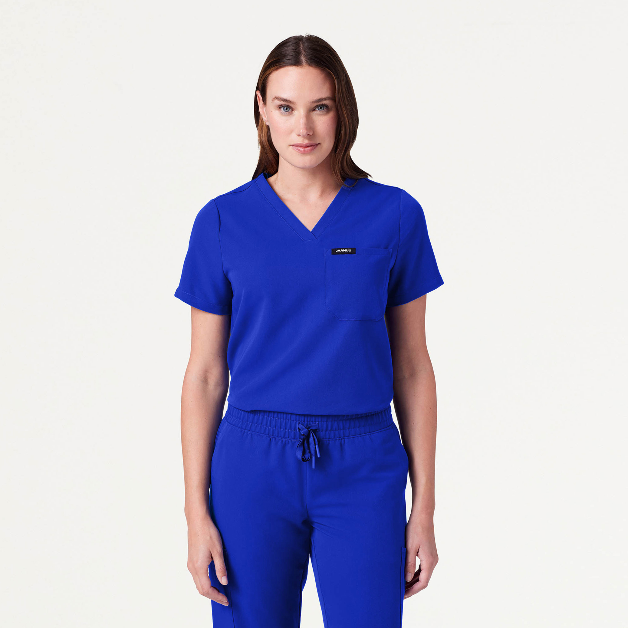 The Mari Essential Scrub Set Electric Blue Jaanuu
