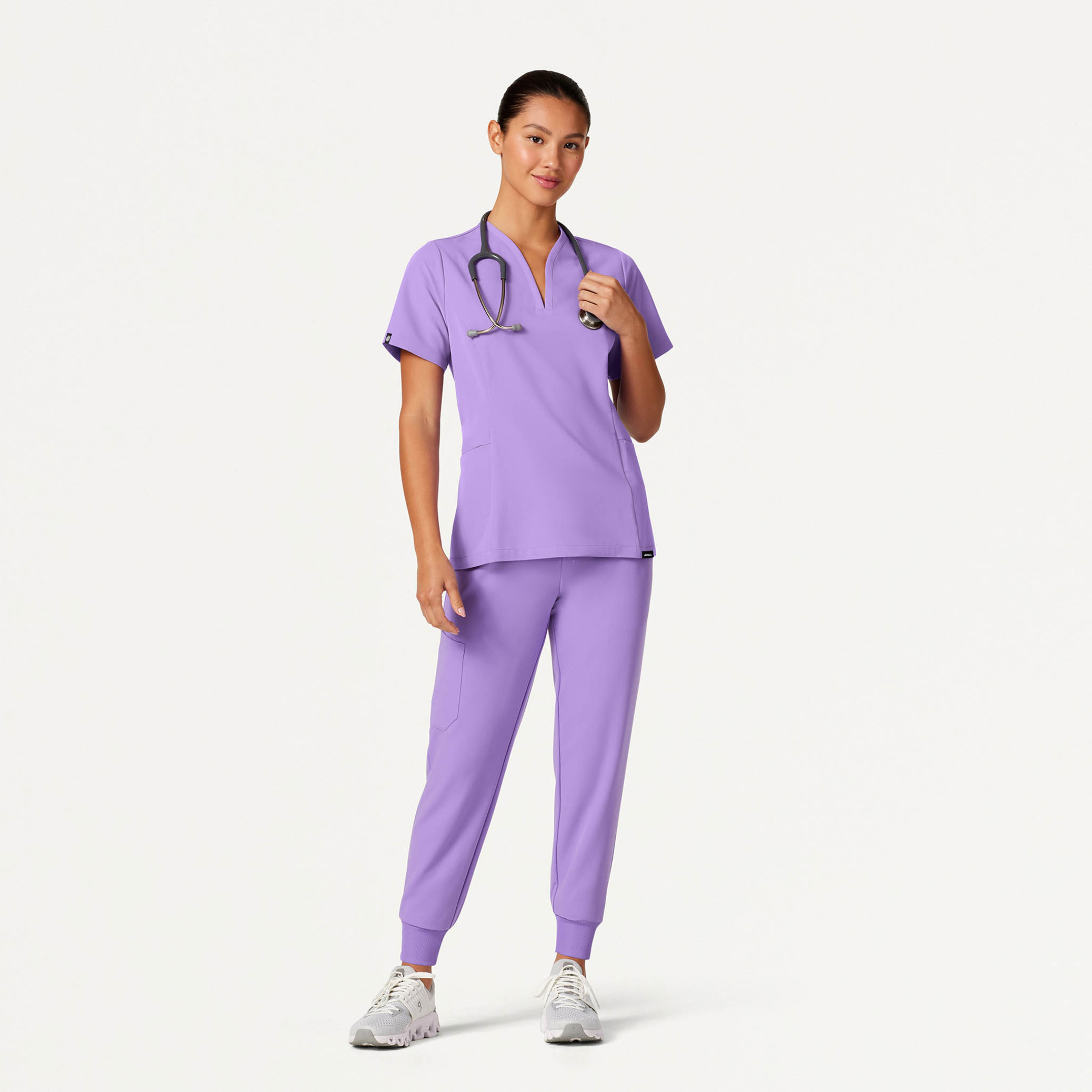 The Mendel Essential Scrub Set Lilac Jaanuu