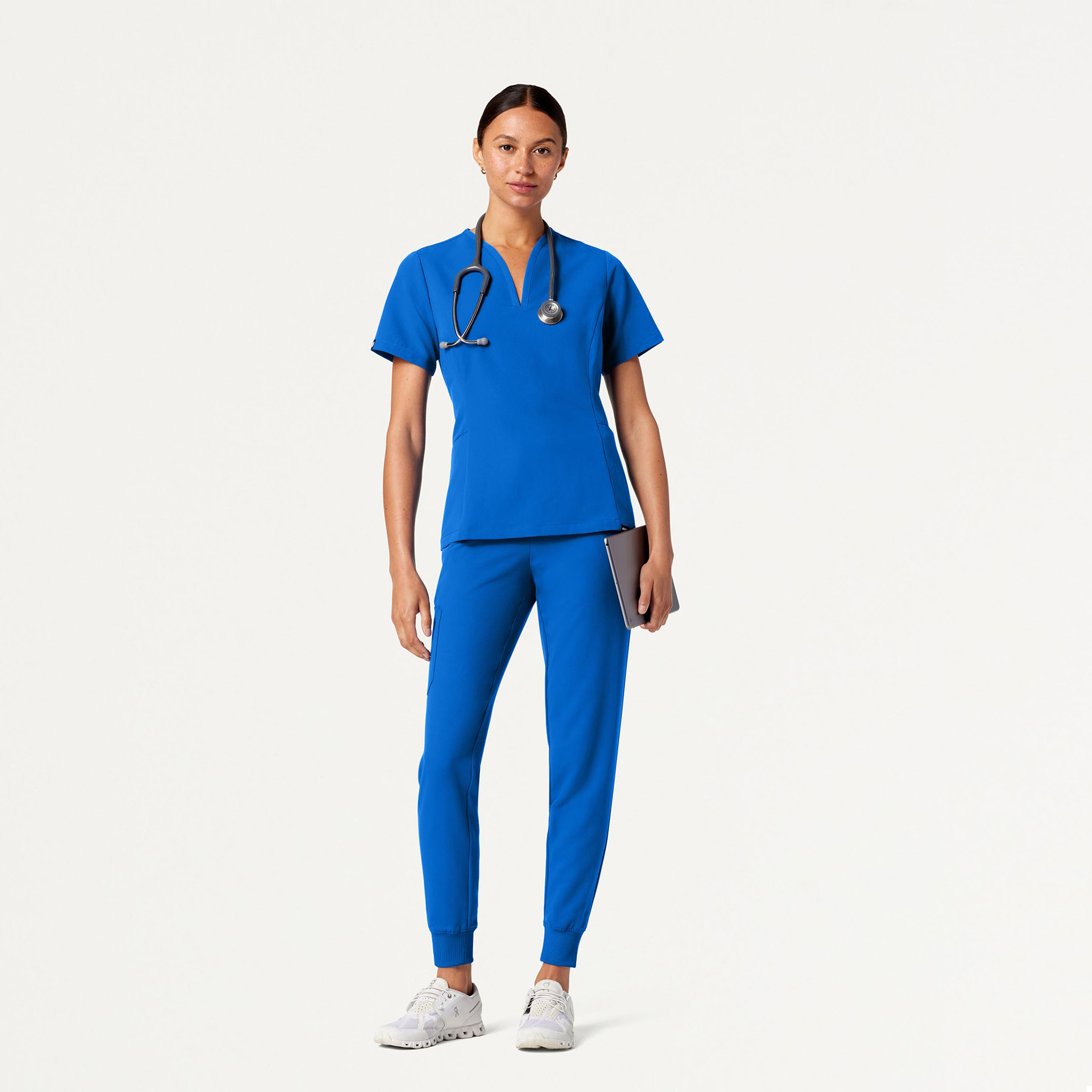 The Mendel Essential Scrub Set Royal Blue Jaanuu