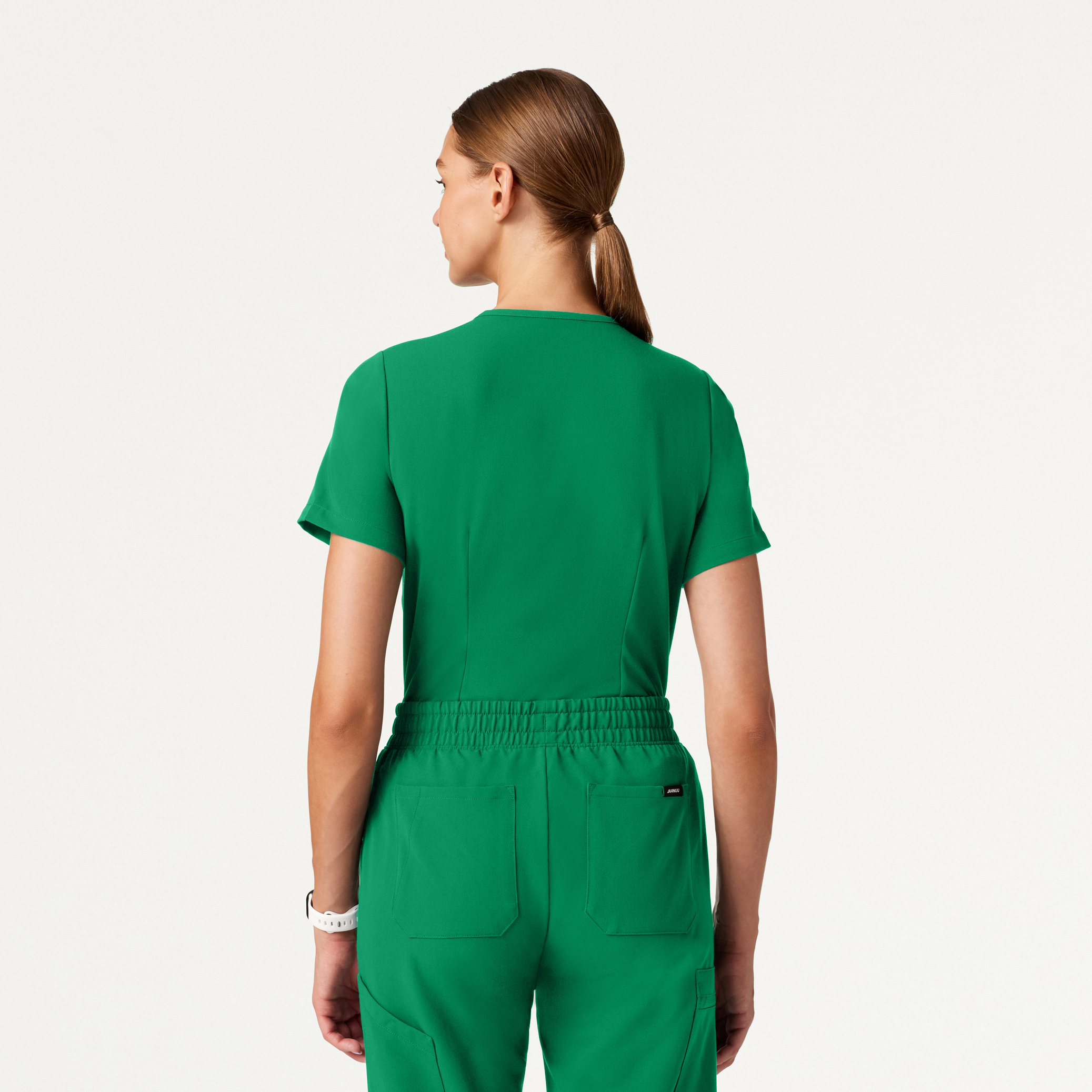 The Ryla Essential Scrub Set Emerald Green Jaanuu