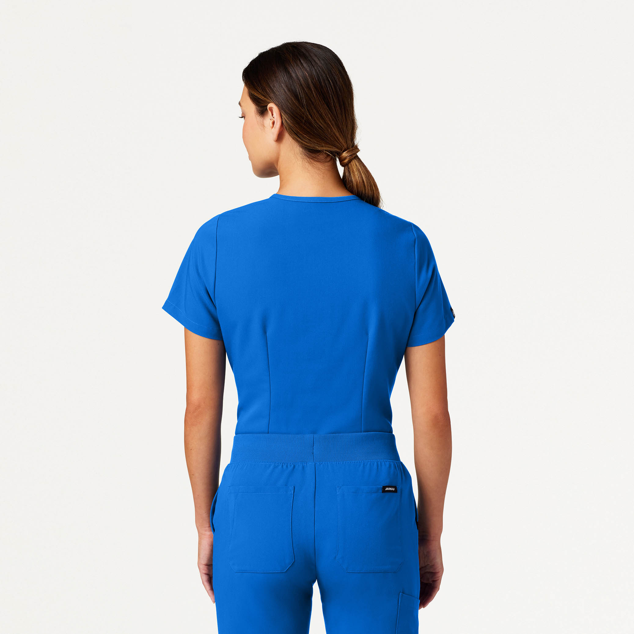 The Yuri Jacket Scrub Set - Royal Blue