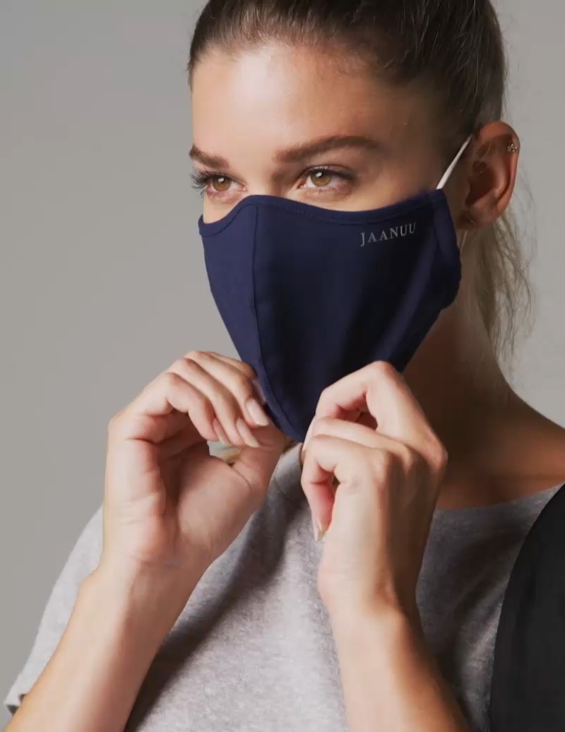 Näomask : Face mask antimicrobial Black