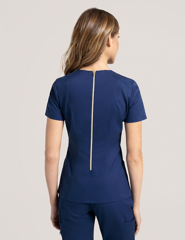 women s scrub tops medical scrubs by jaanuu